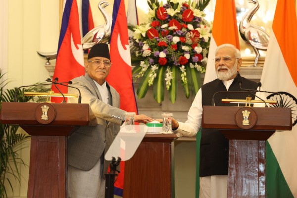 प्रधानमन्त्री दाहाल र भारतीय प्रम मोदीको उपस्थितीमा भयो ७ बुँदे सम्झौता